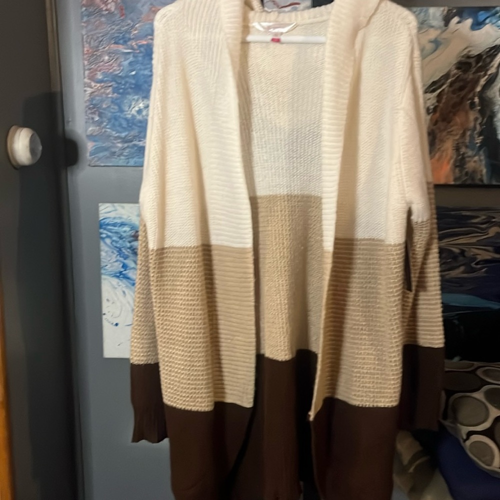 3/$20. Open Hoodie Cardigan Junior’s Size 21